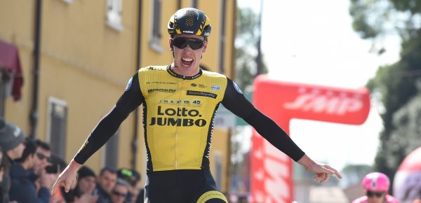 Pascal Eenkhoorn boekt eerste profzege in ochtendrit Coppi e Bartali