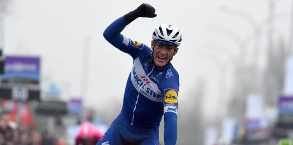Yves Lampaert volgt zichzelf op in Dwars door Vlaanderen, Mike Teunissen tweede