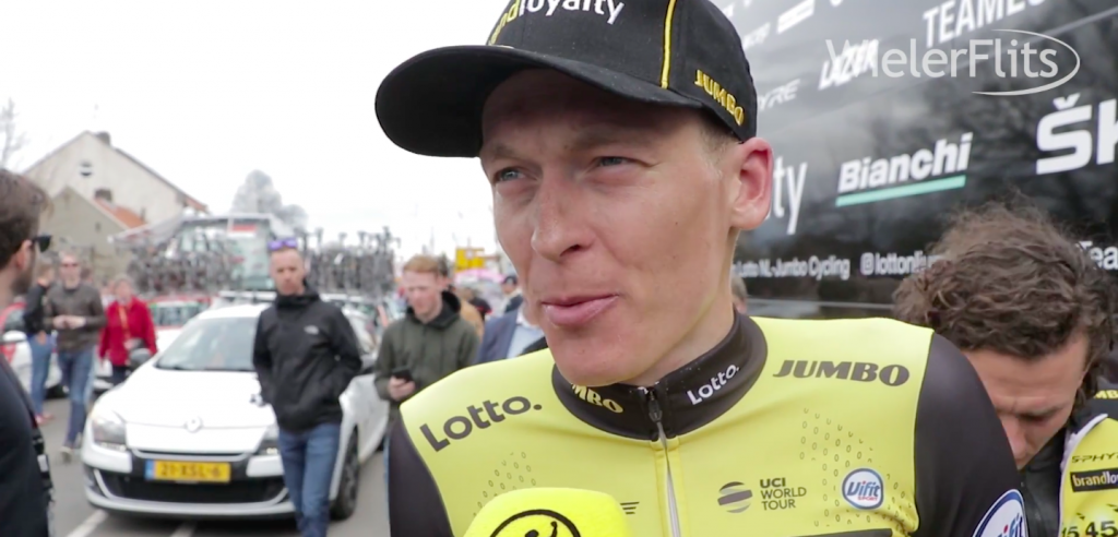 Robert Gesink opgelucht na Amstel: “Belangrijk meetpunt voor mijn knie”