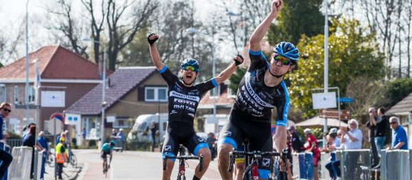 Rick van Breda wint Omloop van de Braakman na late uitval