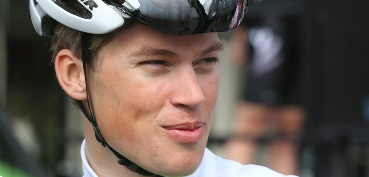 Tim Naberman in de wachtkamer voor 2024 bij Team dsm-firmenich