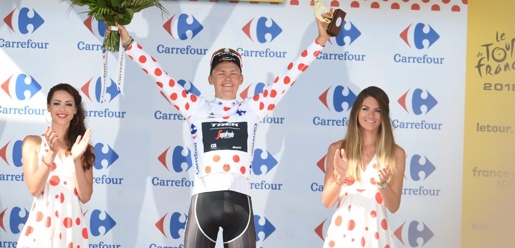 Tour 2018: Toms Skujins neemt twijfels bij versnellende wiel weg