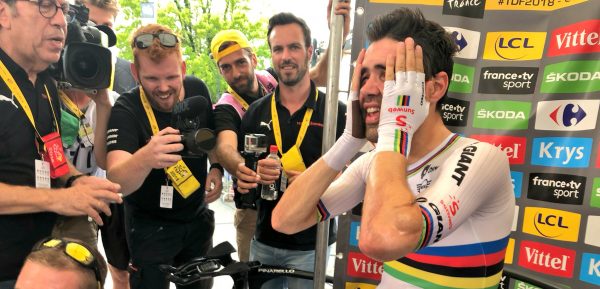 Dumoulin pakt tijdritzege en eindigt als tweede in de Tour: “Ik kan het niet geloven!”