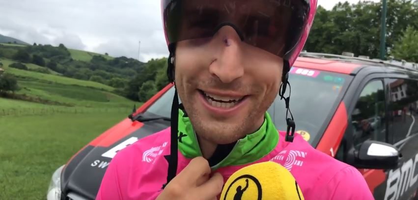 Tour 2018: Phinney breekt neus na val, maar kan weg vervolgen