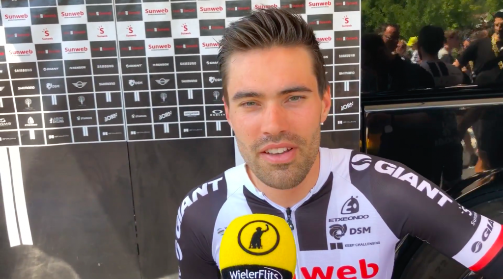 Tom Dumoulin: “Geraint Thomas op dit moment het allersterkst”