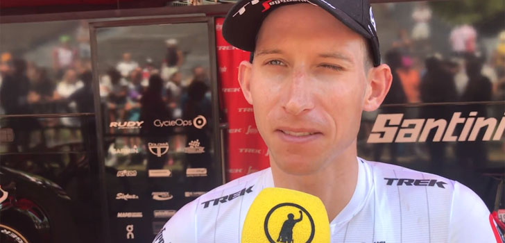 Rug Mollema voelde nog wat stijf: “Hopelijk wordt het snel beter”