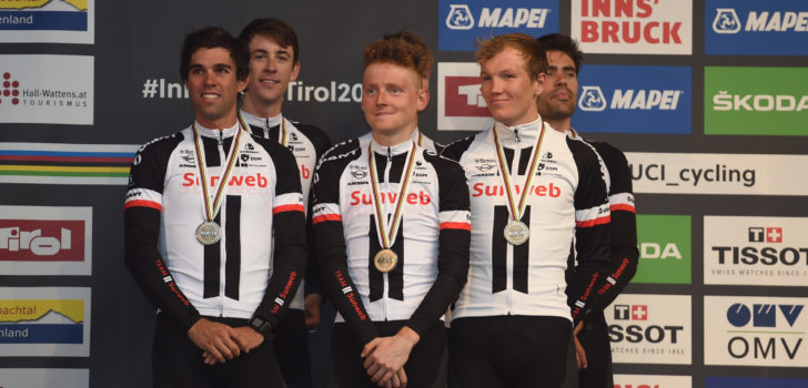 Dumoulin pakt zilver met Sunweb: “Mogen heel trots zijn”