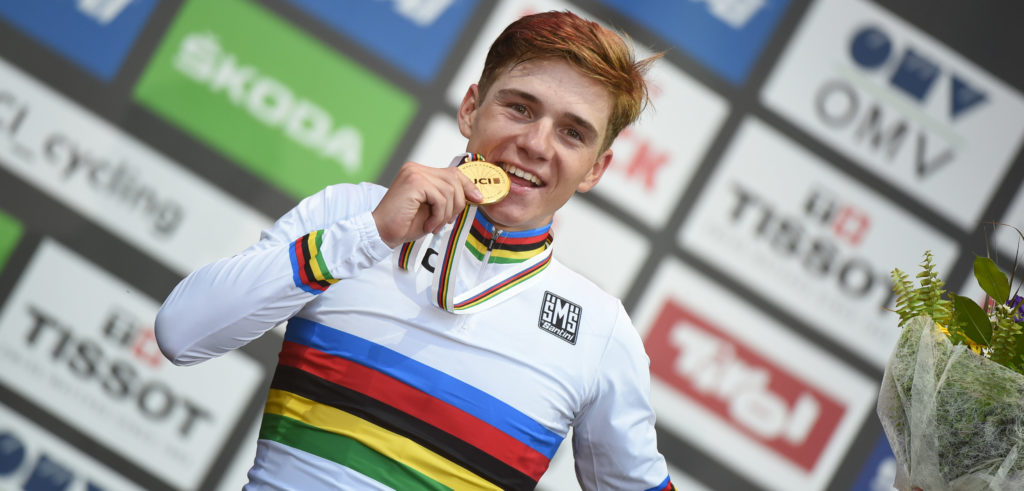 Wereldkampioen Remco Evenepoel: “Ik wist dat ik Mayrhofer ging lossen”