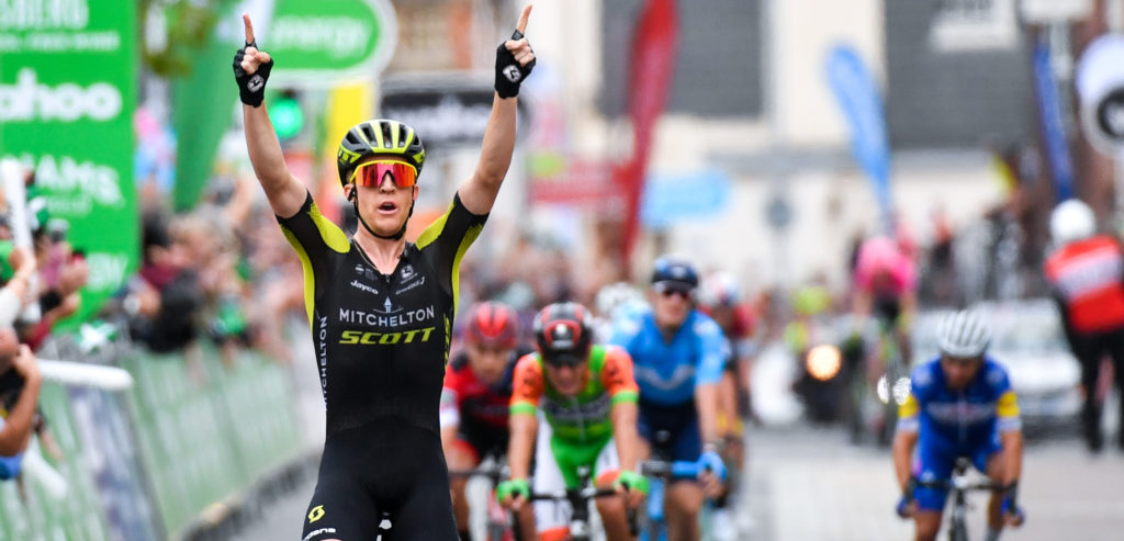 Meyer beste vluchter in Tour of Britain, Tonelli grijpt leiderstrui