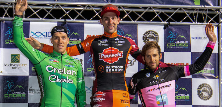Diether Sweeck en Helen Wyman primus in Jingle Cross