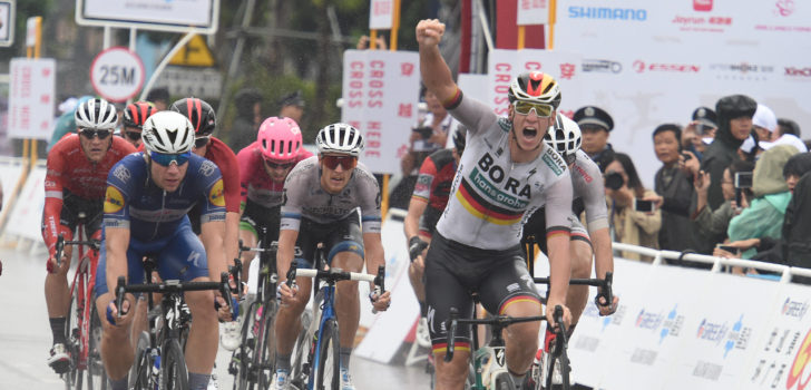 Ackermann klopt Jakobsen en Groenewegen in Tour of Guangxi