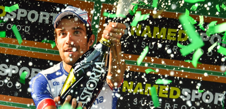 Thibaut Pinot na monumentale zege: “Symbolisch om hier voor Nibali te winnen”