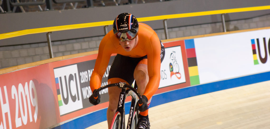 Goud Lavreysen op Sprint in Londen, Hoogland grijpt brons