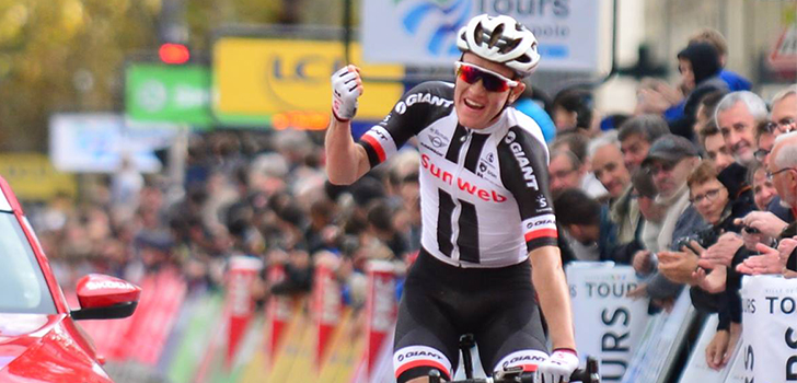 Søren Kragh Andersen schrijft Parijs-Tours op zijn naam, Niki Terpstra tweede
