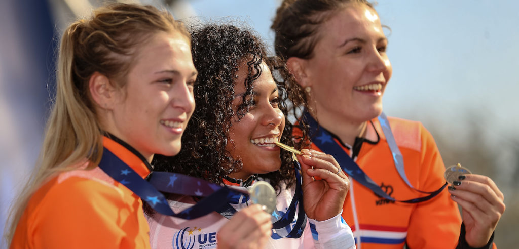 Nederlandse beloftevrouwen domineren EK veldrijden: Alvarado goud