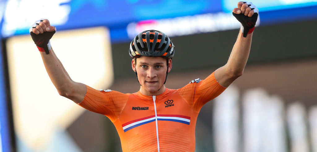 Geen maat op Mathieu van der Poel op EK in Rosmalen