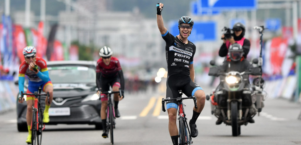 Ivar Slik boekt eerste profzege in Tour of Fuzhou
