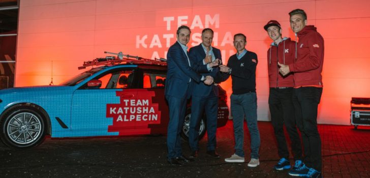 Katusha-Alpecin sluit overeenkomst met BMW