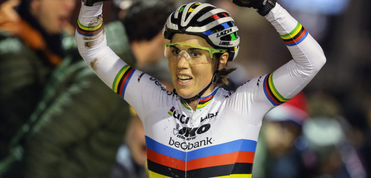Sanne Cant is Annemarie Worst te slim af in avondcross Diegem