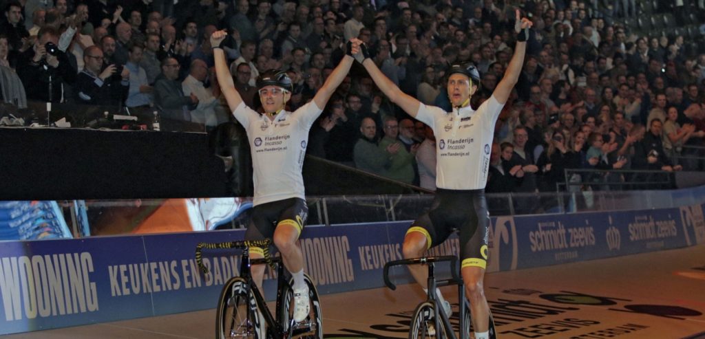 Terpstra en Boudat pieken op slotavond en winnen Wooning Zesdaagse