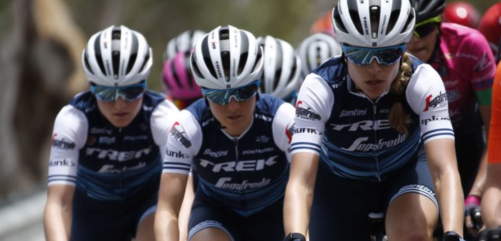 Zieke Tayler Wiles (Trek-Segafredo) moet opgeven in Giro Donne