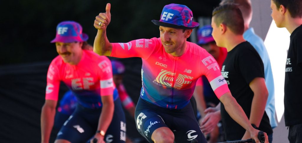 Michael Woods blijft langer bij EF Education First