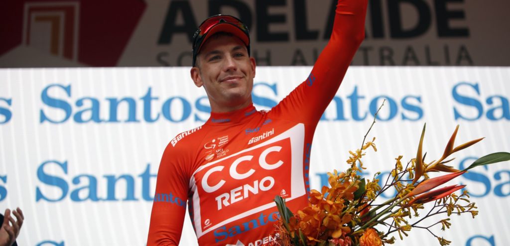 Patrick Bevin trekt als kopman CCC naar Tour Down Under