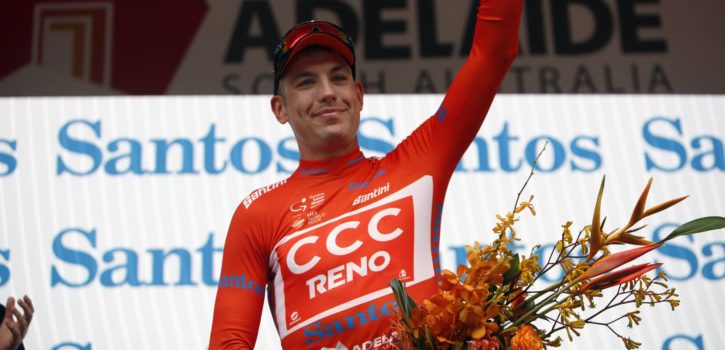 Patrick Bevin trekt als kopman CCC naar Tour Down Under