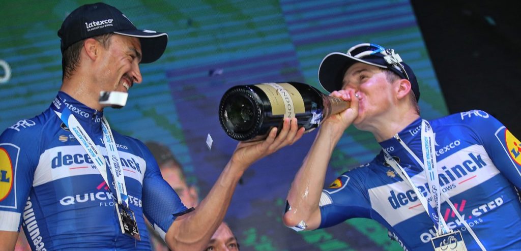 Alaphillippe verbaast zichzelf in San Juan, Conti feliciteert hem