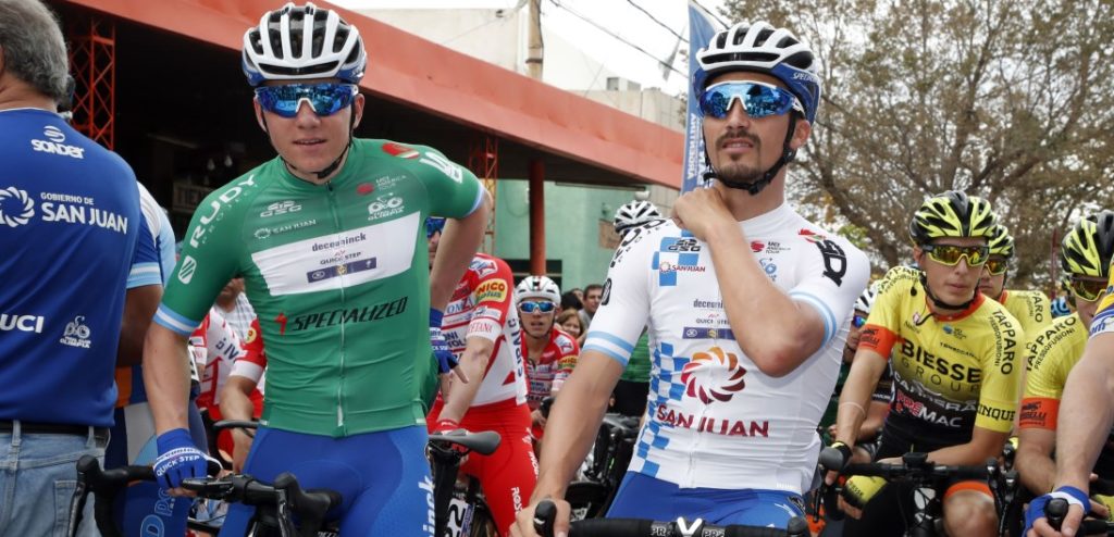 Renners Deceuninck-Quick Step niet bij podiumceremonie na uitsluiting Keisse