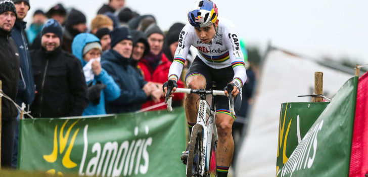 Wout van Aert over BK-parcours: “Oerlastig, het zal sukkelen zijn om recht te blijven”