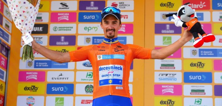 Alaphilippe wint ook in Colombia: “Het was een zware etappe”