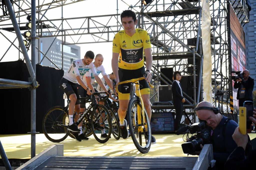 Geraint Thomas sluit Giro-deelname uit: “Alles op de Tour”