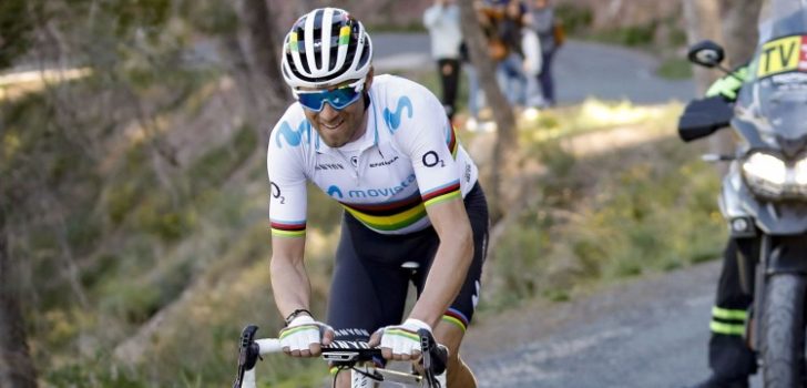 Movistar-ploegleider Acosta: “Valverde is nog niet in topvorm”