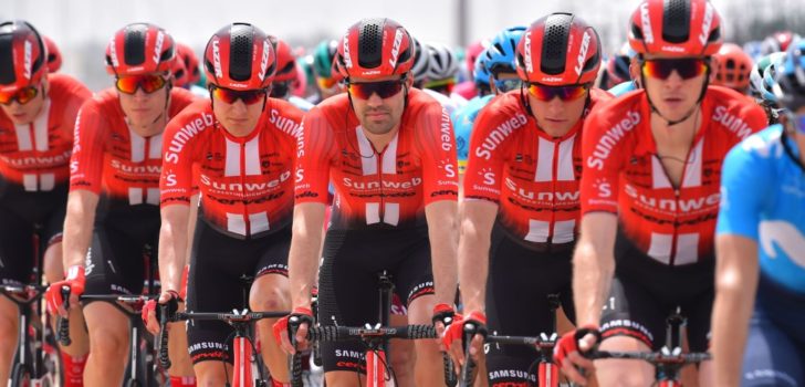 Valpartij hinderde Tom Dumoulin tijdens waaiers UAE Tour