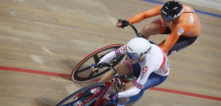 Elinor Barker onttroont Kirsten Wild op WK-scratch