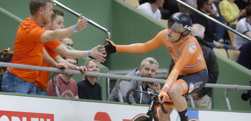 Wereldbeker Cambridge: Roy Eefting pakt zilver op scratch