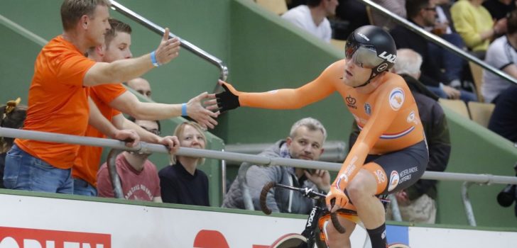 Wereldbeker Cambridge: Roy Eefting pakt zilver op scratch