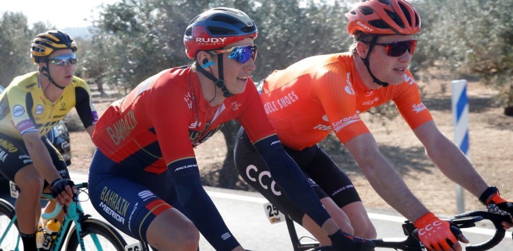 Dylan Teuns kende pech in aanloop naar slotklim Valencia