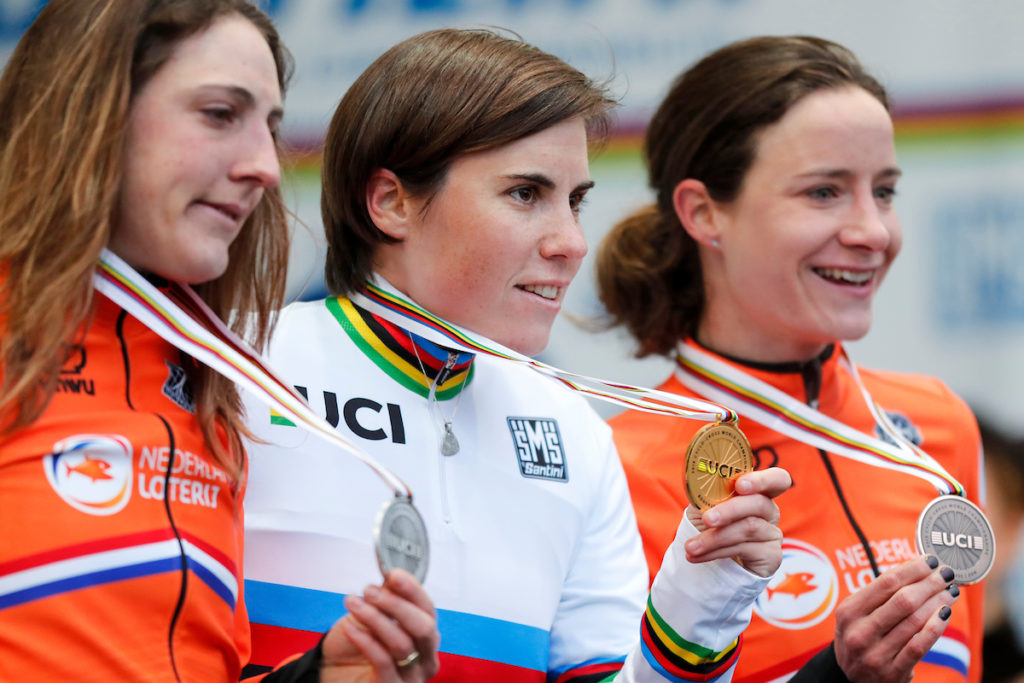 Vos verdringt Cant -even- van leidersplaats in UCI-ranking