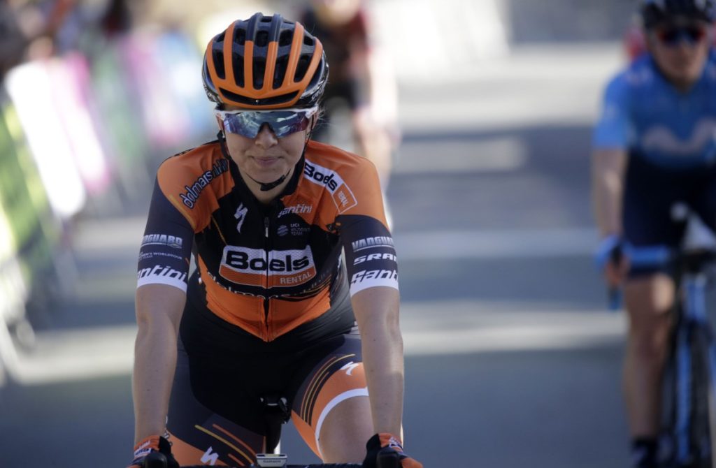 Boels-Dolmans vreest voor gebroken pols bij Jip van den Bos