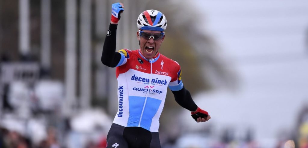 Bob Jungels wint Kuurne-Brussel-Kuurne met machtige solo