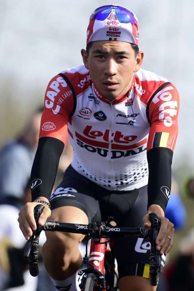 Gevallen Caleb Ewan met de schrik vrij: “Was bang dat ik mijn pols verwondde”