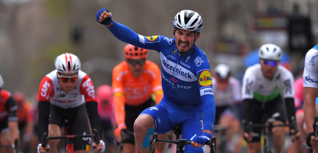 Alaphilippe: “Versnelling in de benen, maar ik ben niet de sprinter”