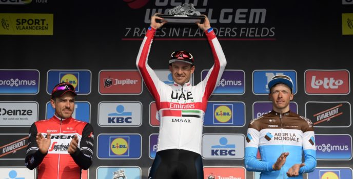 UAE Emirates met Kristoff en Gaviria in de Hoogmis