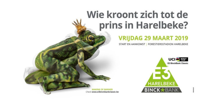 E3 BinckBank Classic trekt affiche in na tik op de vingers van UCI