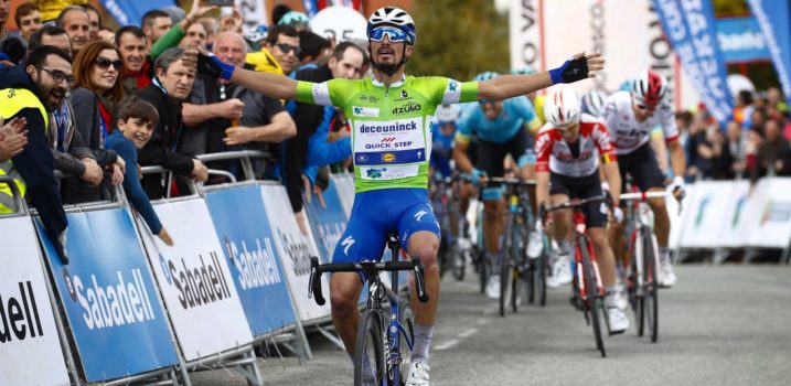 Julian Alaphilippe gaat van start in de Brabantse Pijl