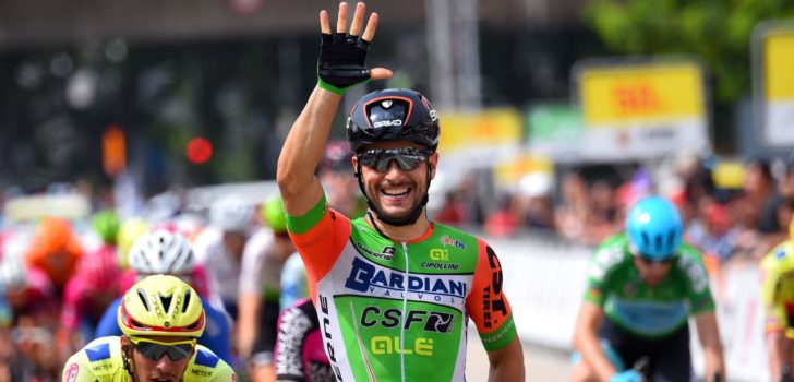 Andrea Guardini doet stapje terug naar continentaal niveau