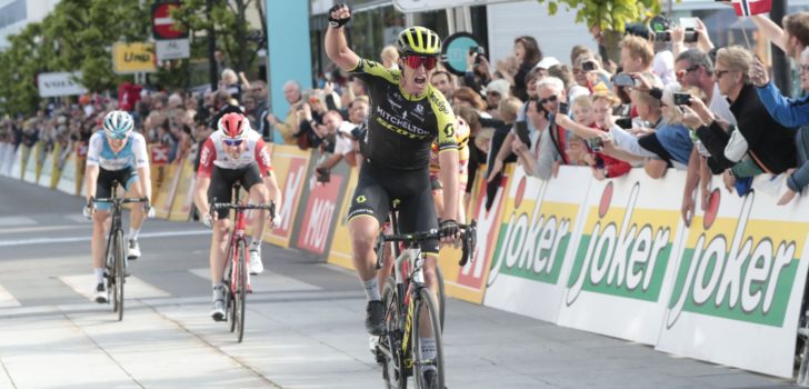 Vroege vlucht houdt nipt stand in Tour of Norway, Edoardo Affini wint