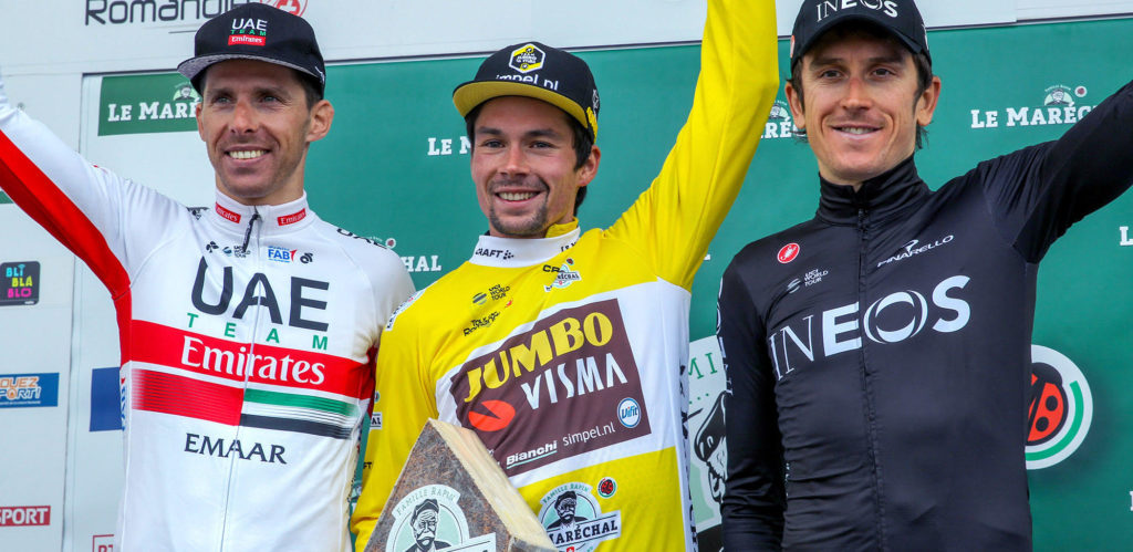 Roglic na nieuwe eindzege: “Komt toch een beetje onverwacht”